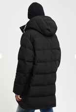 GANT Heren Gewatteerde Winterjas, zwart