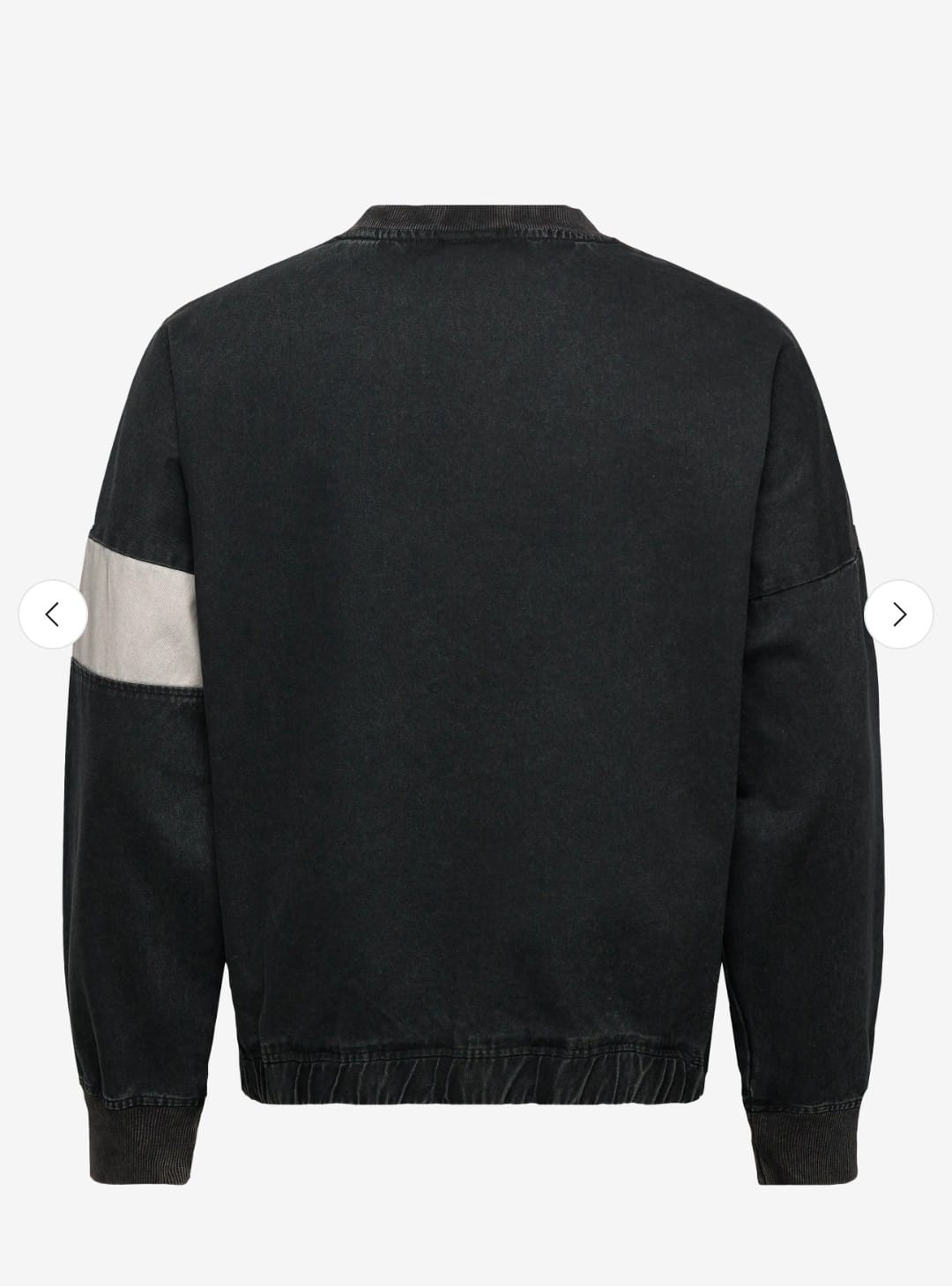 Umbro Washed Heren Sweatshirt , zwart