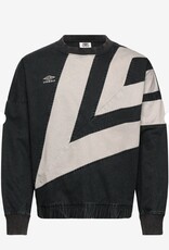 Umbro Washed Heren Sweatshirt , zwart