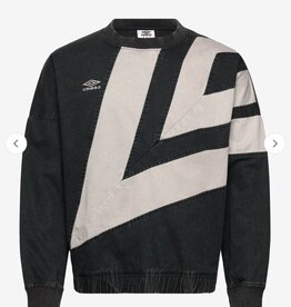 Umbro Washed Heren Sweater, zwart