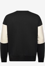 GANT Heren Geborduurde Sweatshirt, zwart/wit
