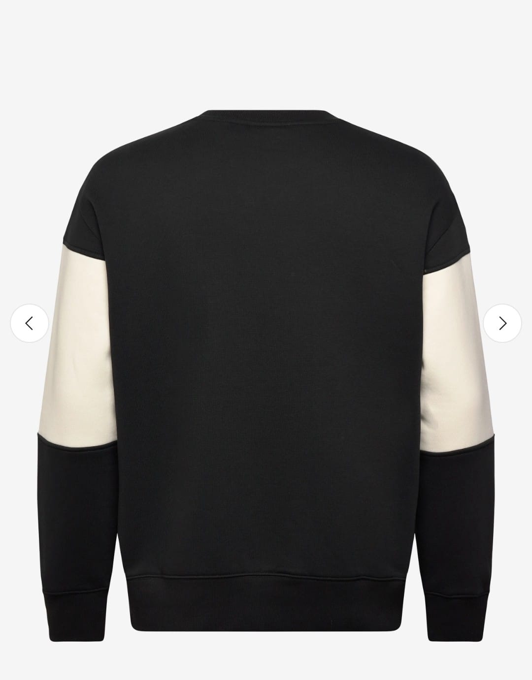 GANT Heren Geborduurde Sweatshirt, zwart/wit