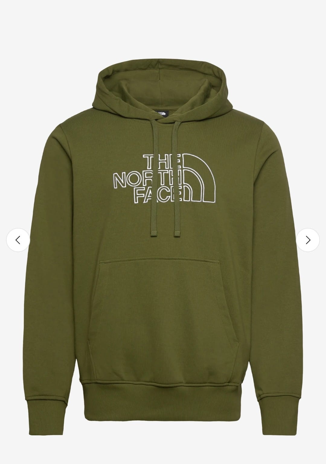 The North Face Heren Hoodie, legergroen