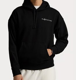 Polo Ralph Lauren Relaxed Fleece Hoodie, zwart