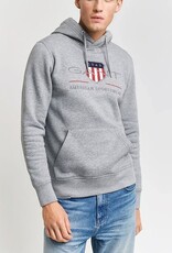 GANT ESTABLISHED Heren Hoodie, grijs