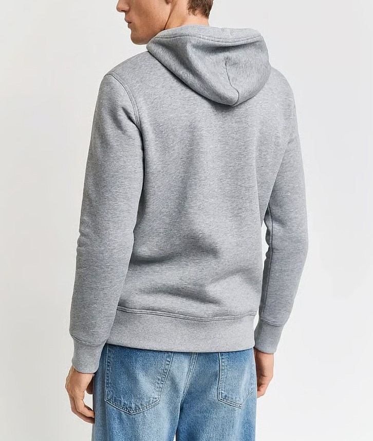 GANT ESTABLISHED Heren Hoodie, grijs