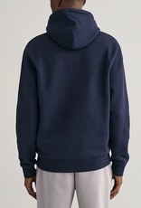 GANT SportSwear Heren Hoodie, blauw