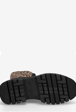 Steve Madden Dames panterprint Boots, bruin