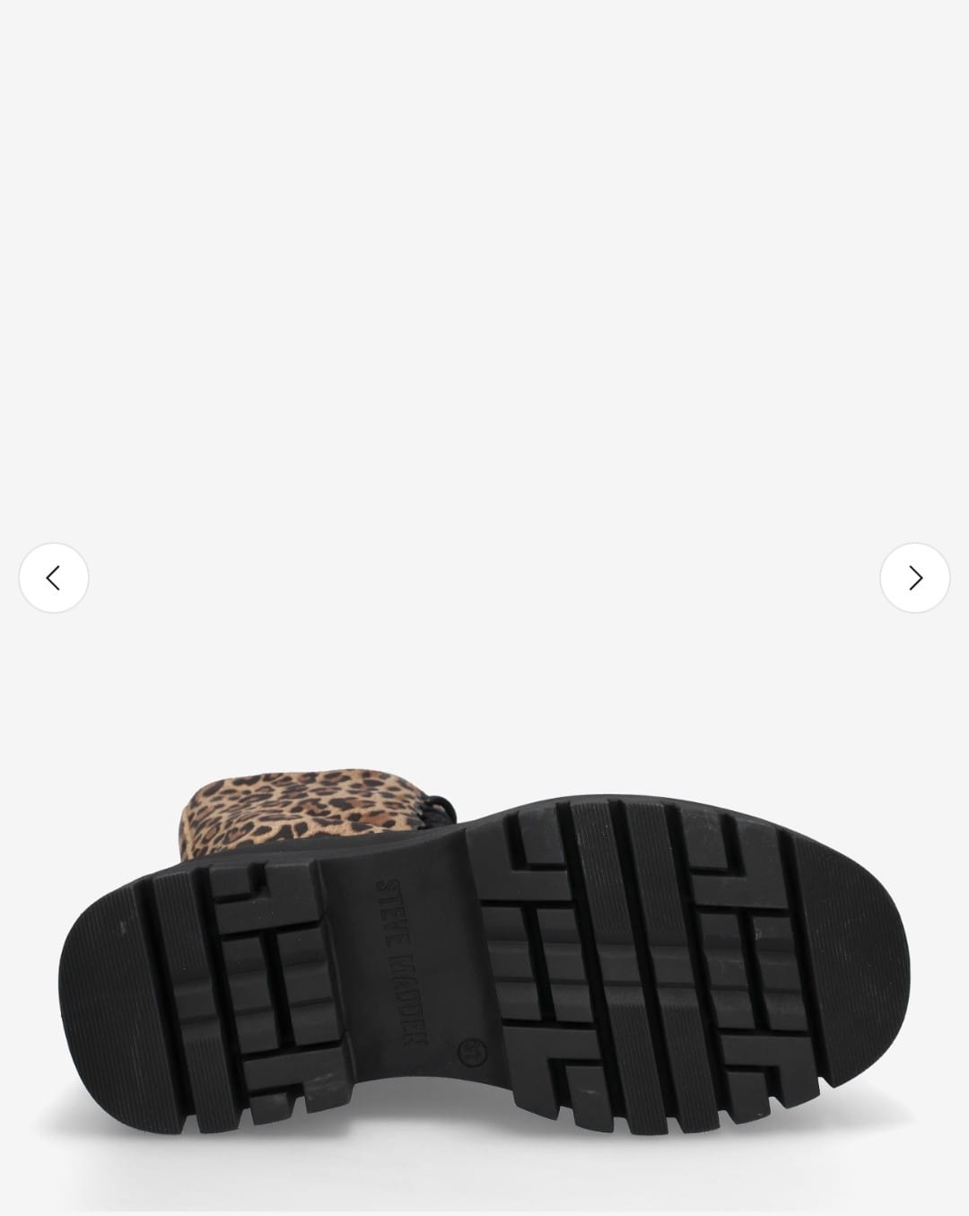 Steve Madden Dames panterprint Boots, bruin