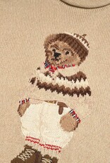 Polo Ralph Lauren Beer Dames gebreide Sweater, beige