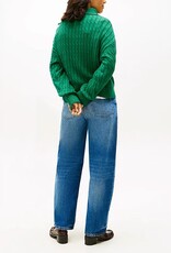 Tommy Hilfiger Dames Gebreide Sweater, groen
