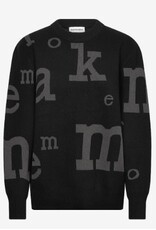 Marimekko Dames Ronde hals Gebreide Trui, zwart