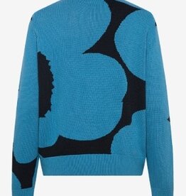 Marimekko Ronde hals Gebreide Trui, blauw