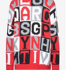 Mo Reen Cph Ronde hals Gebreide Trui, rood