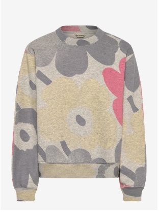 Marimekko Dames Ronde hals Sweater, grijs