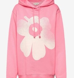 Marimekko Bloemenprint Hoodie, rose