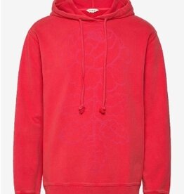 Marimekko Oxus Hoodie met capuchon, rood