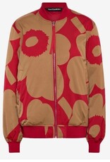 Marimekko Dames Gewatteerde Jas, rood
