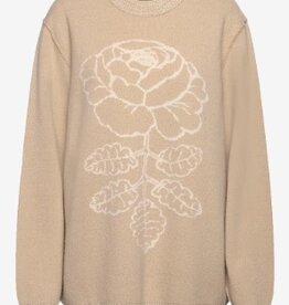 Marimekko Ronde hals Sweater, beige