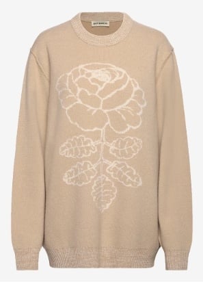 Marimekko Dames Ronde hals Sweater, beige