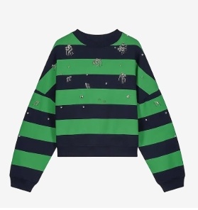 Fabienne Chapot Dames Ronde hals Sweater, groen