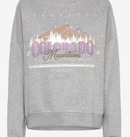 BOSS Ronde hals Sweater, grijs