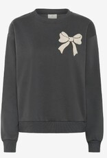 Kaffe Dames Ronde hals Sweater, grijs