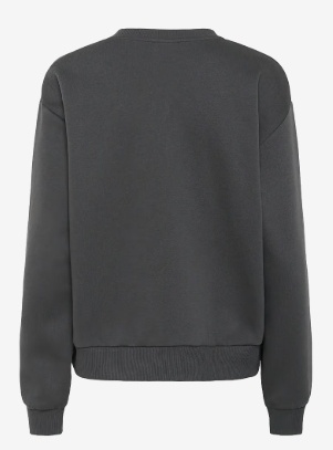 Kaffe Dames Ronde hals Sweater, grijs