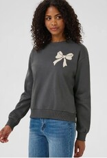 Kaffe Dames Ronde hals Sweater, grijs