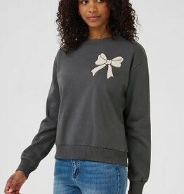 Kaffe Ronde hals Sweater, grijs