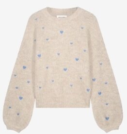 Fabienne Chapot Ronde hals Gebreide Trui, beige