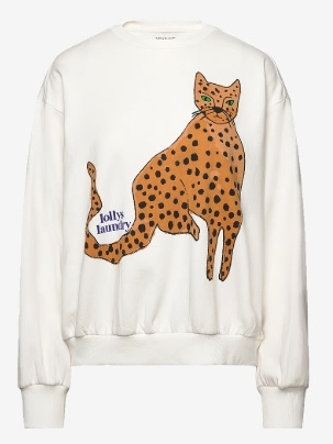 Lollys Laundry Dames Katoen Sweater, wit