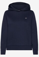 GANT Dames Hoodie met capuchon, blauw