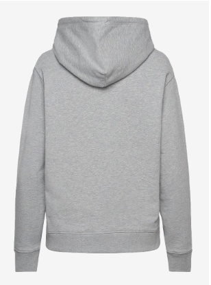 GANT GRAPHIC Dames Hoodie met capuchon, grijs