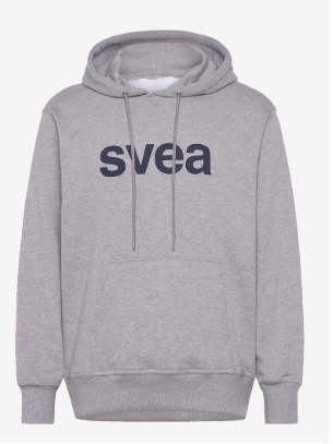 Svea Dames Hoodie met capuchon, grijs