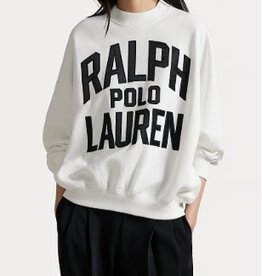 Polo Ralph Lauren Ronde hals Sweater, wit