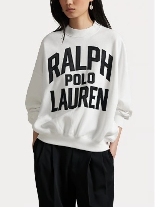 Polo Ralph Lauren Dames Ronde hals Sweater, wit