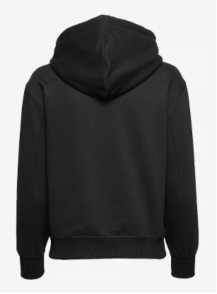 Calvin Klein Jeans Dames Hoodie met capuchon, zwart