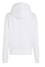 Calvin Klein Jeans Dames Hoodie met capuchon, wit