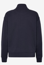 GANT Grafische Dames Ronde hals Sweater, blauw