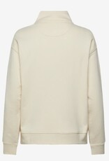 GANT Grafische Dames Ronde hals Sweater, gebrokenwit
