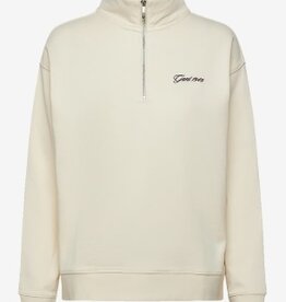 GANT Dames Ronde hals Sweater, gebrokenwit