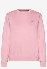 GANT Dames Ronde hals Katoen Sweater, rose