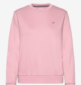 GANT Ronde hals Katoen Sweater, rose
