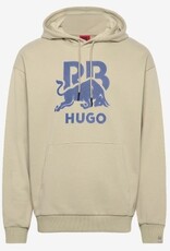 HUGO Heren Hoodie met capuchon, beige