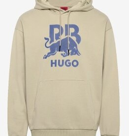 HUGO Hoodie met capuchon, beige