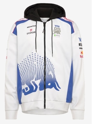 HUGO VCARB25 Heren Hoodie met capuchon, wit