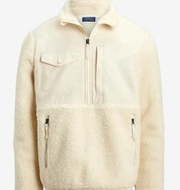 Polo Ralph Lauren Half-Rits Pullover, gebrokenwit