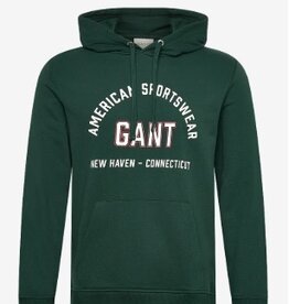 GANT Graphic Hoodie met capuchon, groen