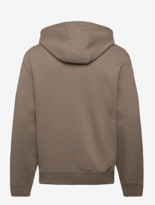 HUGO Heren Hoodie met capuchon, grijs